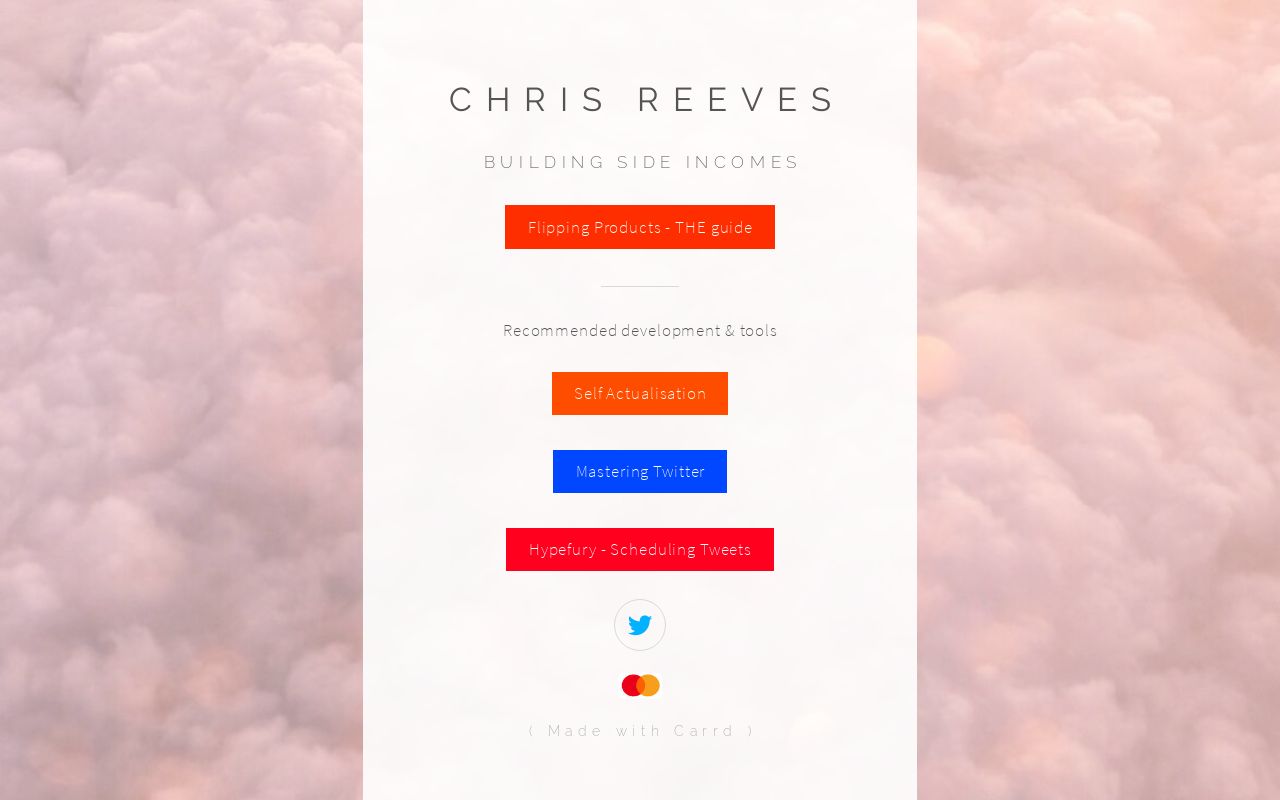 Carrd profile picture for @reeves